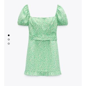 Zara spring 2021 floral dress